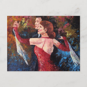 Cartão Postal Dois Para Tango