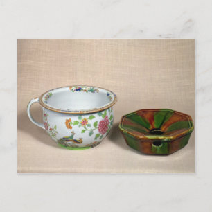 Cartão Postal Dois potes de câmara