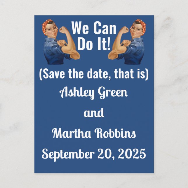 Cartão Postal Dois rosias de 1940 salvam a data (Frente)