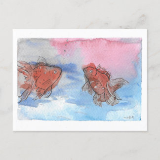 Cartão Postal Dois são Multidão -