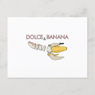 Cartão Postal Dolce & Banana