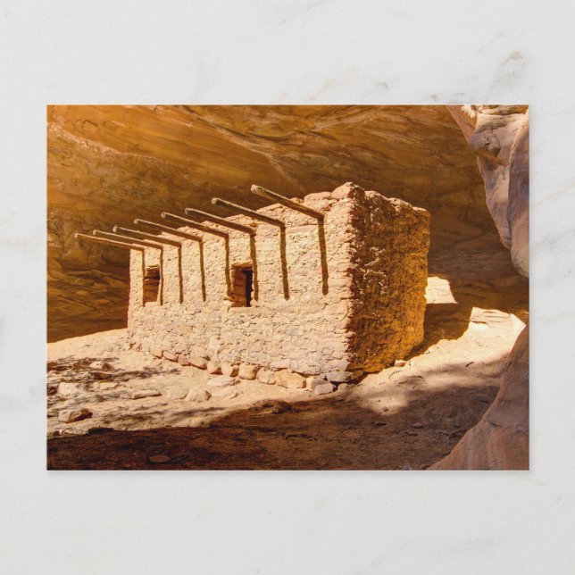 Cartão Postal Doll House Anasazi Ruin - Utah (Frente)