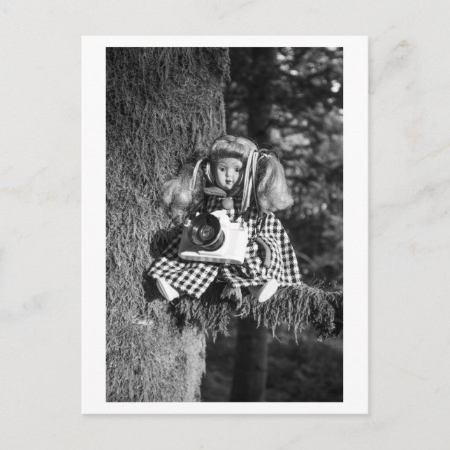Cartão Postal Doll Portrait - The Photographer (Frente)