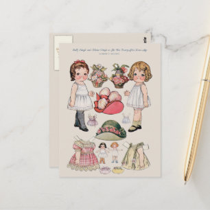 Cartão Postal Dolly Dingle, mamãe Dingle como ela era há 25 an