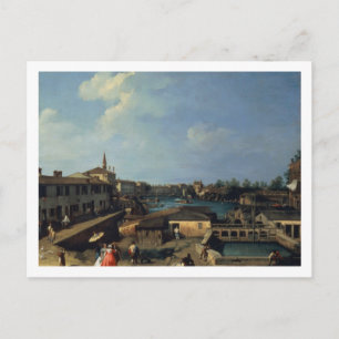 Cartão Postal Dolo no Brenta (óleo na canvas)