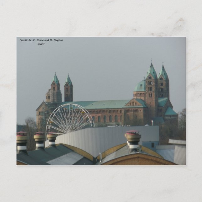 Cartão Postal Dom Speyer (Frente)