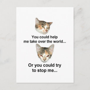 Cartão Postal Dominação global