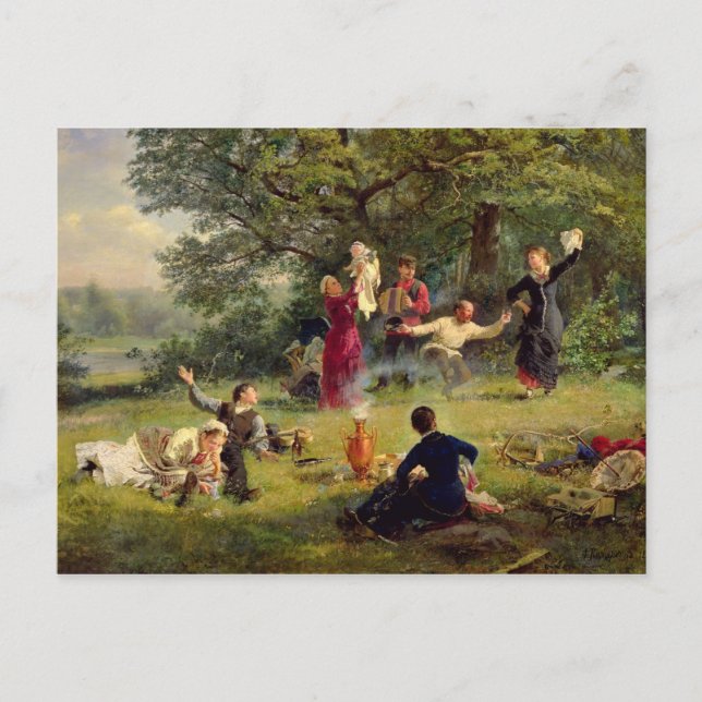 Cartão Postal Domingo, 1884 (Frente)