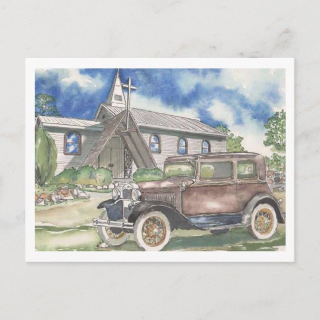 Cartão Postal Domingo Social (Frente)