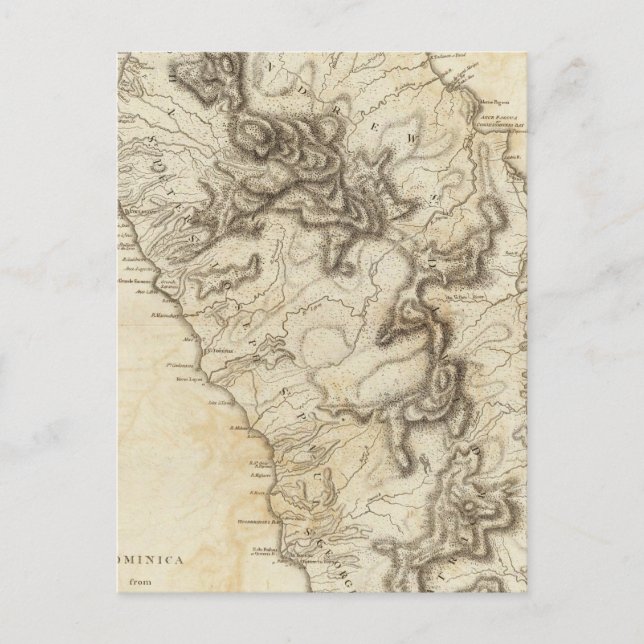 Cartão Postal Domínica (Frente)