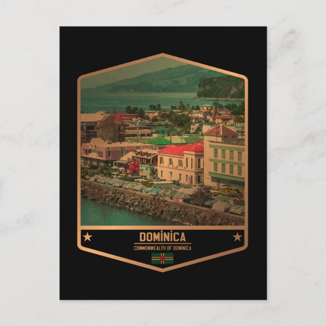 Cartão Postal Domínica (Frente)
