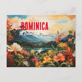 Cartão Postal DOMÍNICA A essência dos trópicos