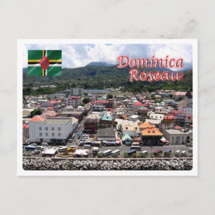 Cartão Postal Dominica - Roseau - Fotos Cuise -