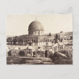 Cartão Postal Domo da Rocha, Monte do Templo, Jerusalém