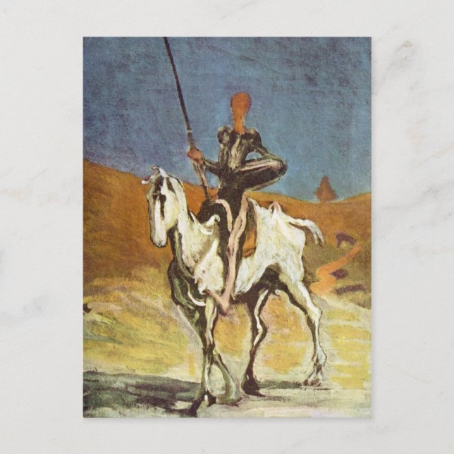 Cartão Postal Don Quixote (Frente)
