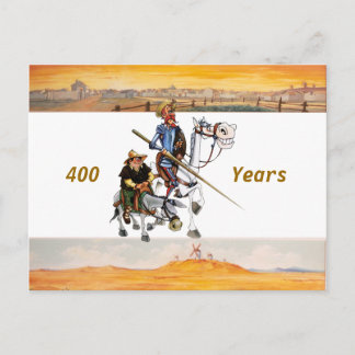 Cartão Postal DON QUIXOTE - Animação Cartoon Fundo (1979)