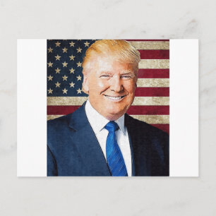 Cartão Postal Donald Trump