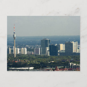 Cartão Postal Donauturm e Cidade da ONU