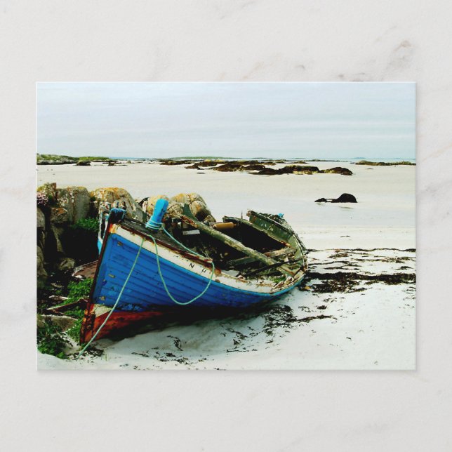 Cartão Postal Donegal Beach Ireland (Frente)