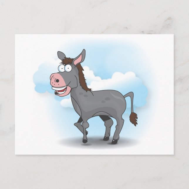 Cartão Postal Donkey (Frente)