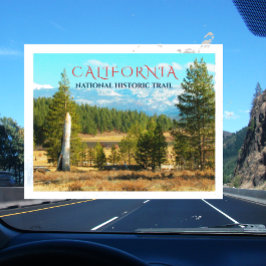 Cartão Postal Donner-Reed Campsite, Donner Lake, Califórnia
