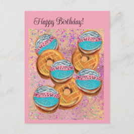 Cartão Postal Donuts