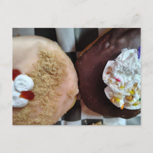 Cartão Postal Donuts Deliciosos Prontos para Aproveitar Fotograf