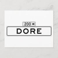 Dore Rua, San Francisco Street Sign