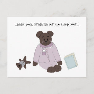 Cartão Postal Dorme Por Cima Obrigado