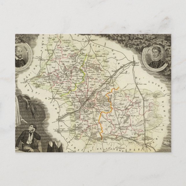 Cartão Postal Dormouse e Querido (Frente)