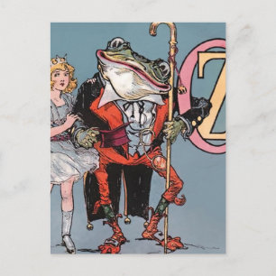 Cartão Postal "Dorothy e Frogman", por John R Neill