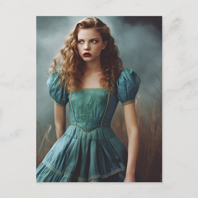 Cartão Postal Dorothy Horror Movie Photo Shoot (Frente)