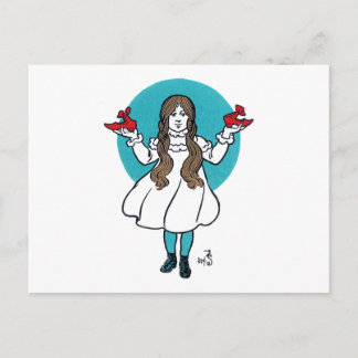 Cartão Postal Dorothy: O Maravilhoso Feiticeiro de Oz