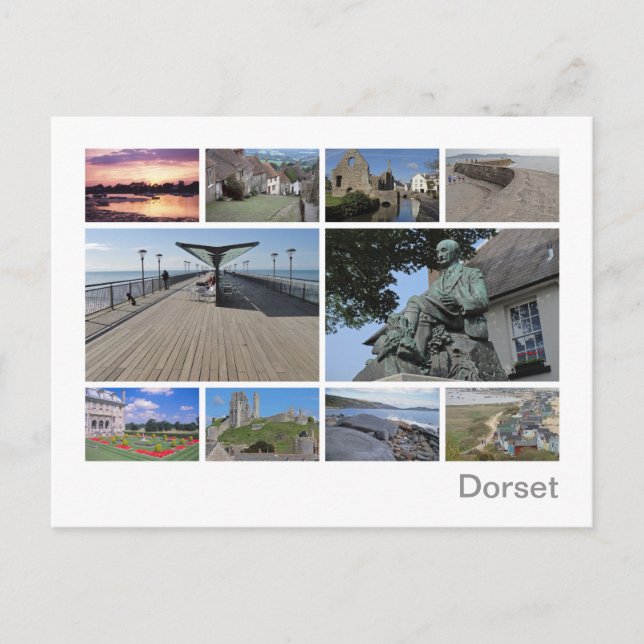 Cartão Postal Dorset (Frente)