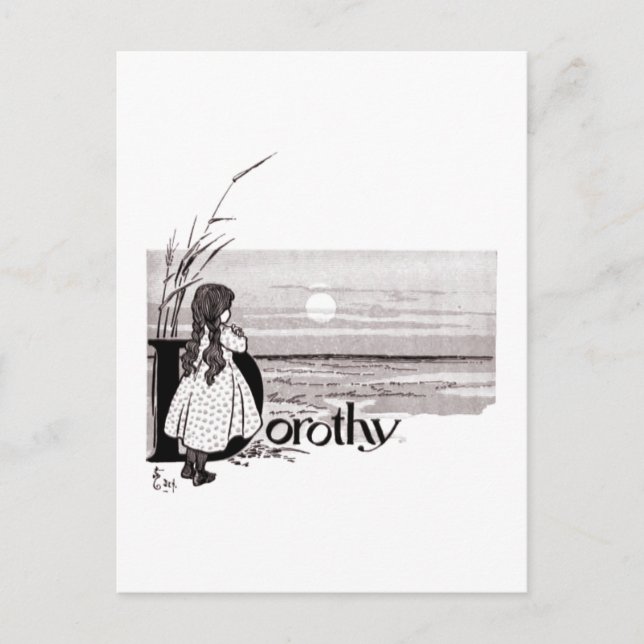 Cartão Postal Dorthy (Frente)