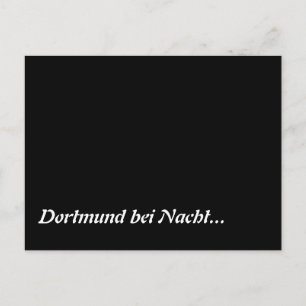 Cartão Postal Dortmund bei Nacht