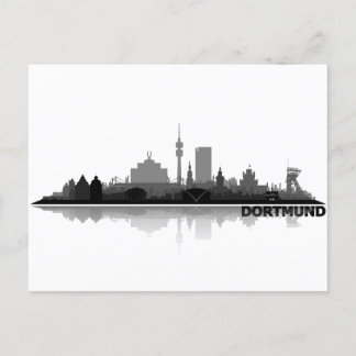 Cartão Postal Dortmund City Skyline - Postkarte
