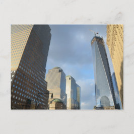 Cartão postal dos arranha-céus de Nova York
