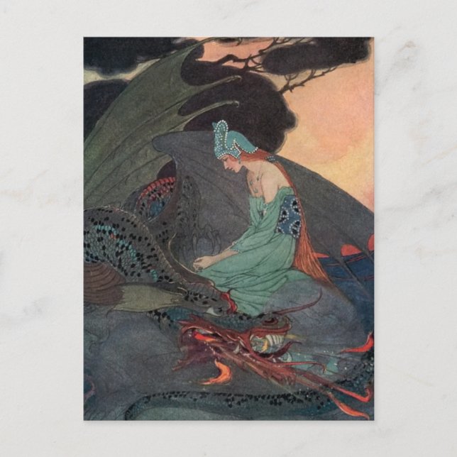 Cartão postal dos Dois Irmãos de Elenore Abbott (Frente)