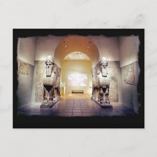 cartão postal dos touros assírios 2