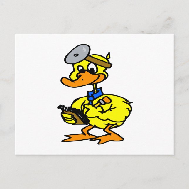 Cartão Postal Doutor Duck (Frente)