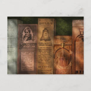 Cartão Postal Doutor - Extratos Compostos e Sarsaparilla