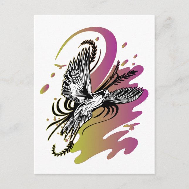 Cartão Postal Dove Life (Frente)