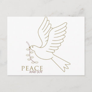 Cartão Postal Dove of peace