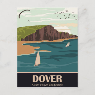 Cartão Postal Dover, um Gema do Sudeste da Inglaterra