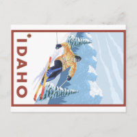 Downhill Snow Skier - Idaho