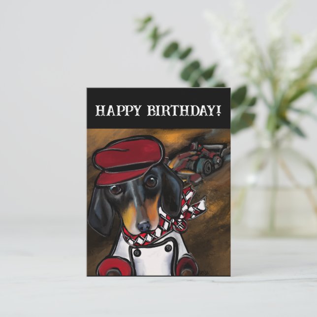 CARTÃO POSTAL DOXIE RACER (Em pé/Frente)