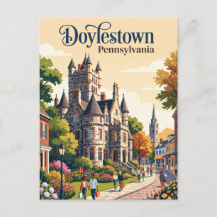 Cartão Postal Doylestown, Pensilvânia
