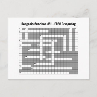 Cartão Postal DPUZ 1 - FOSS (Computadores)