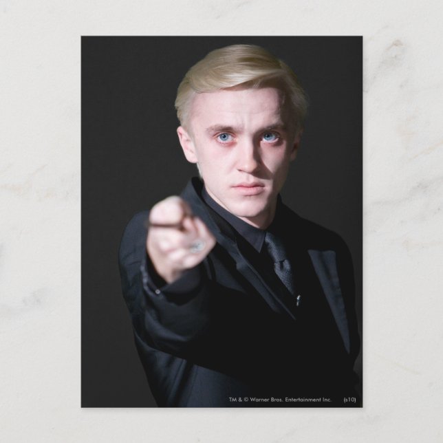 Cartão Postal Draco Malfoy 2 (Frente)